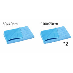 Summer Cooling Pet Sleeping Ice Silk Mat
