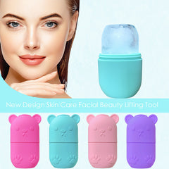 Skin Care Silicone Stick Beauty Facial Icing Roller