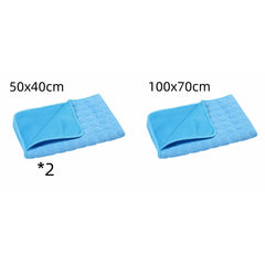 Summer Cooling Pet Sleeping Ice Silk Mat