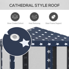 Outsunny 10x10 Pop-Up Gazebo with Netting